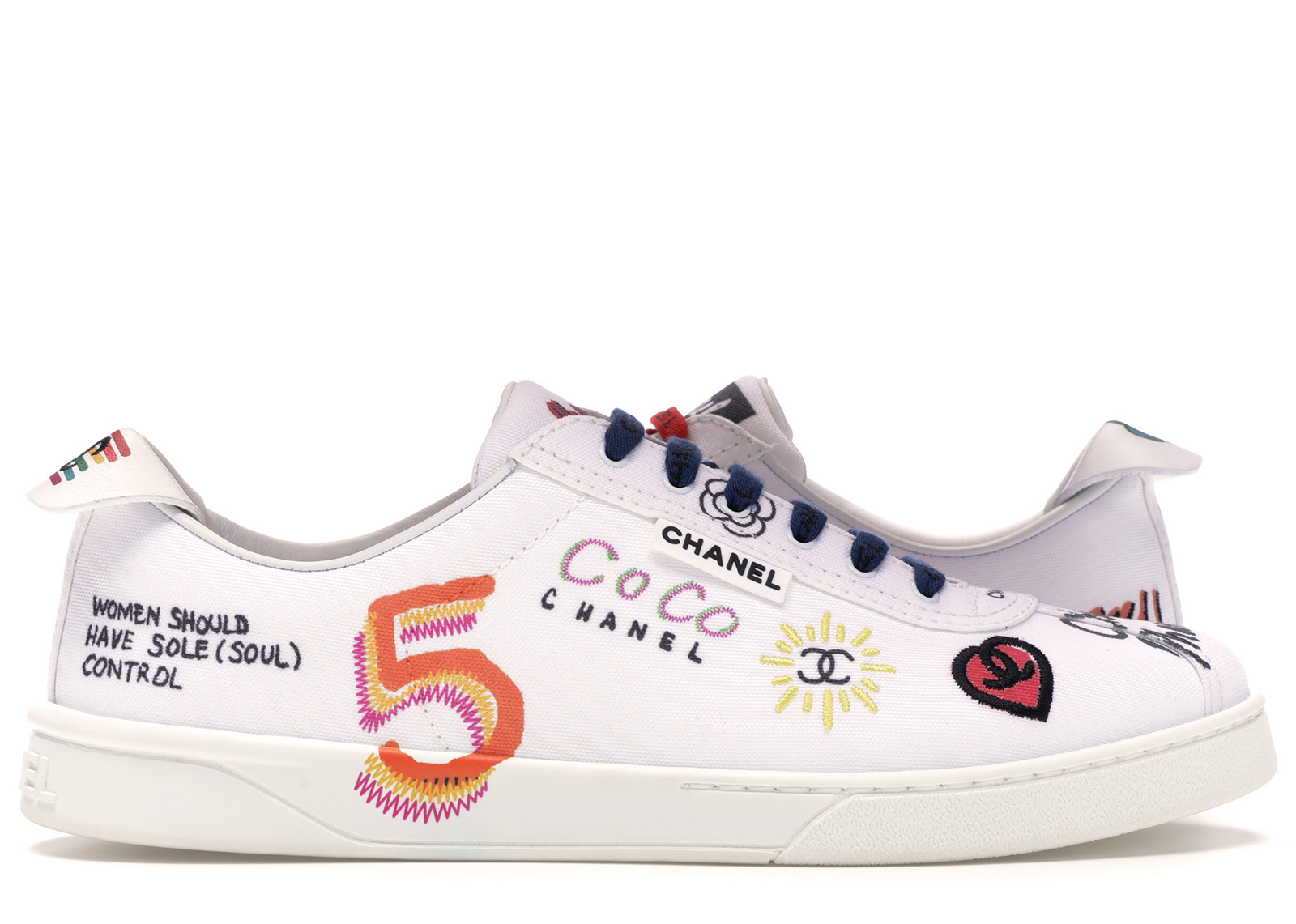 Chanel Sneakers Pharrell White Multi 