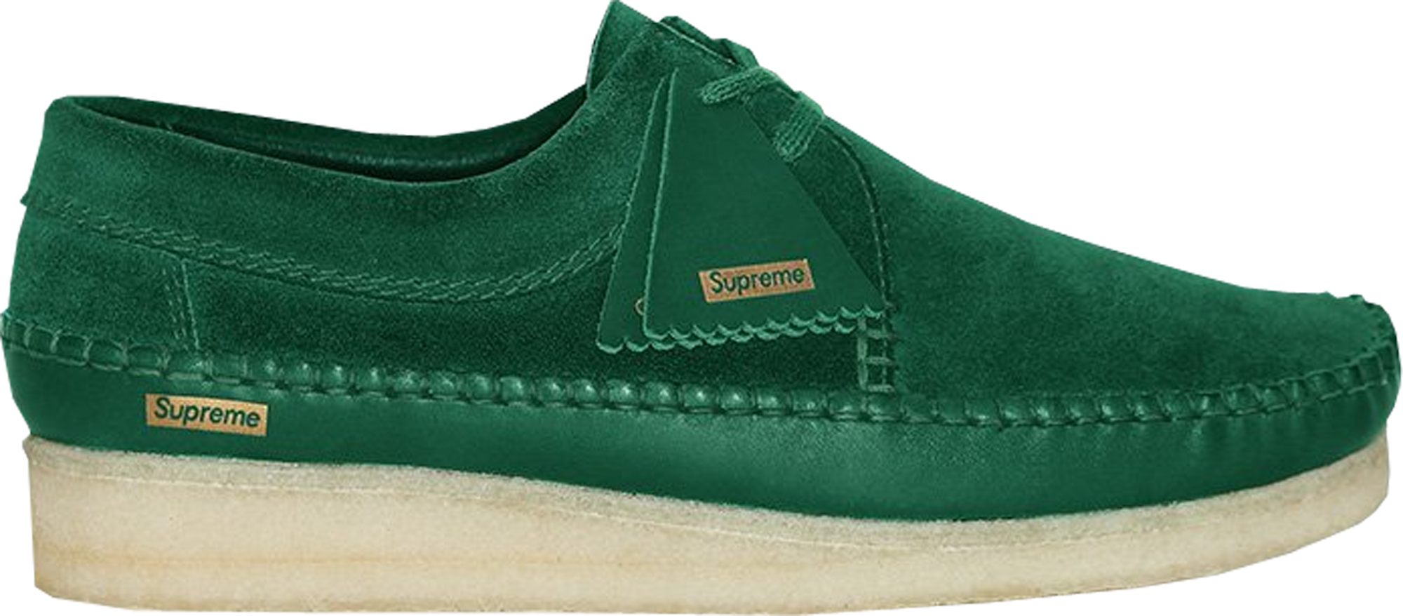 Clarks Weaver Supreme Green - Sneakers