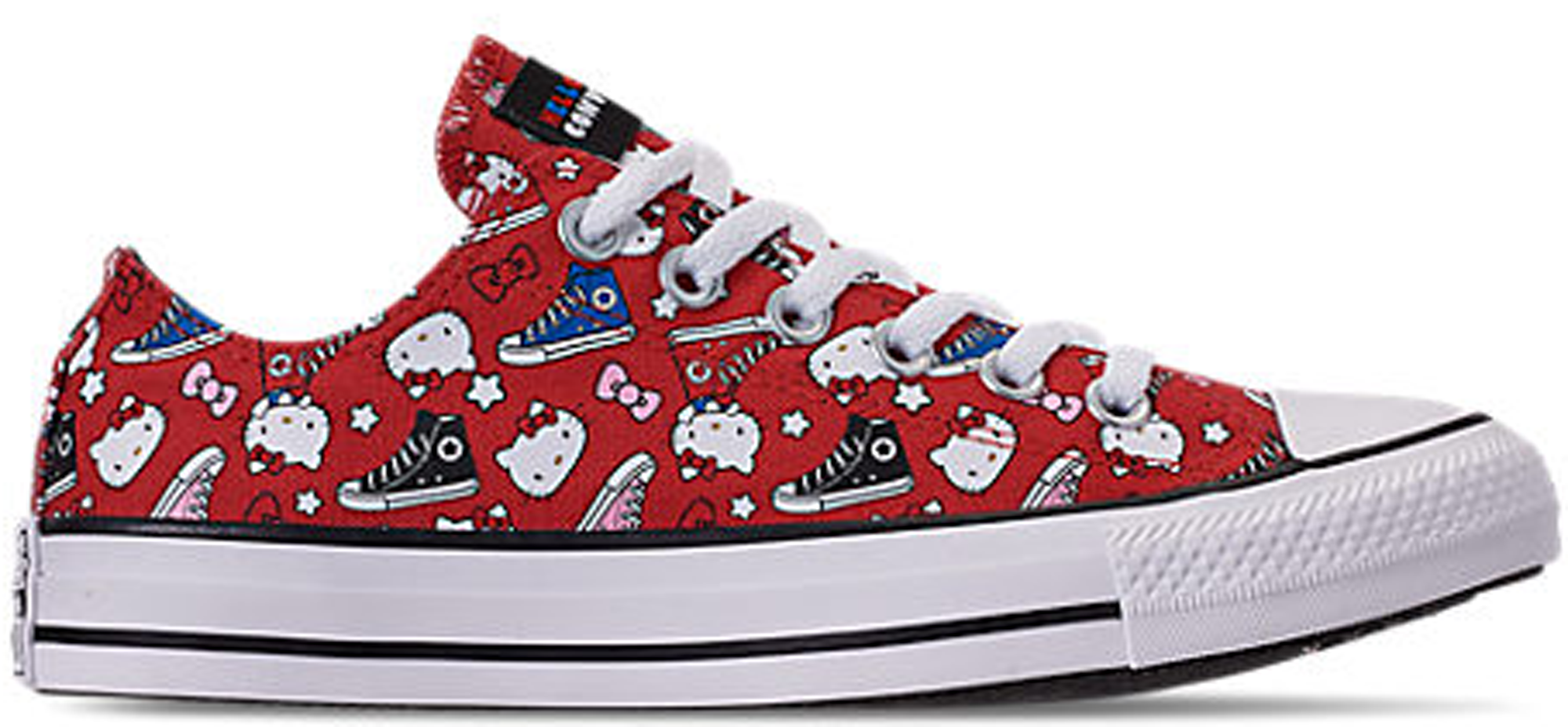converse hello kitty red