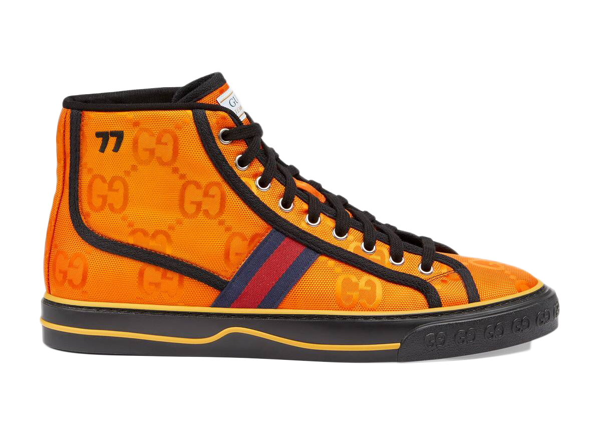 orange gucci sneakers