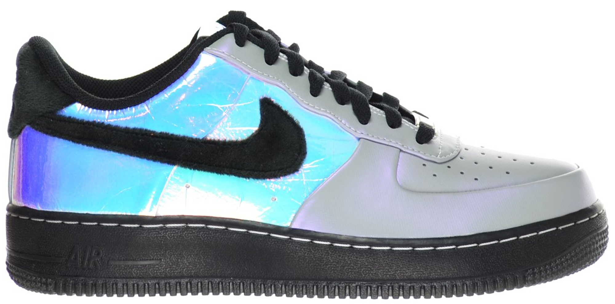nike air force holographic black