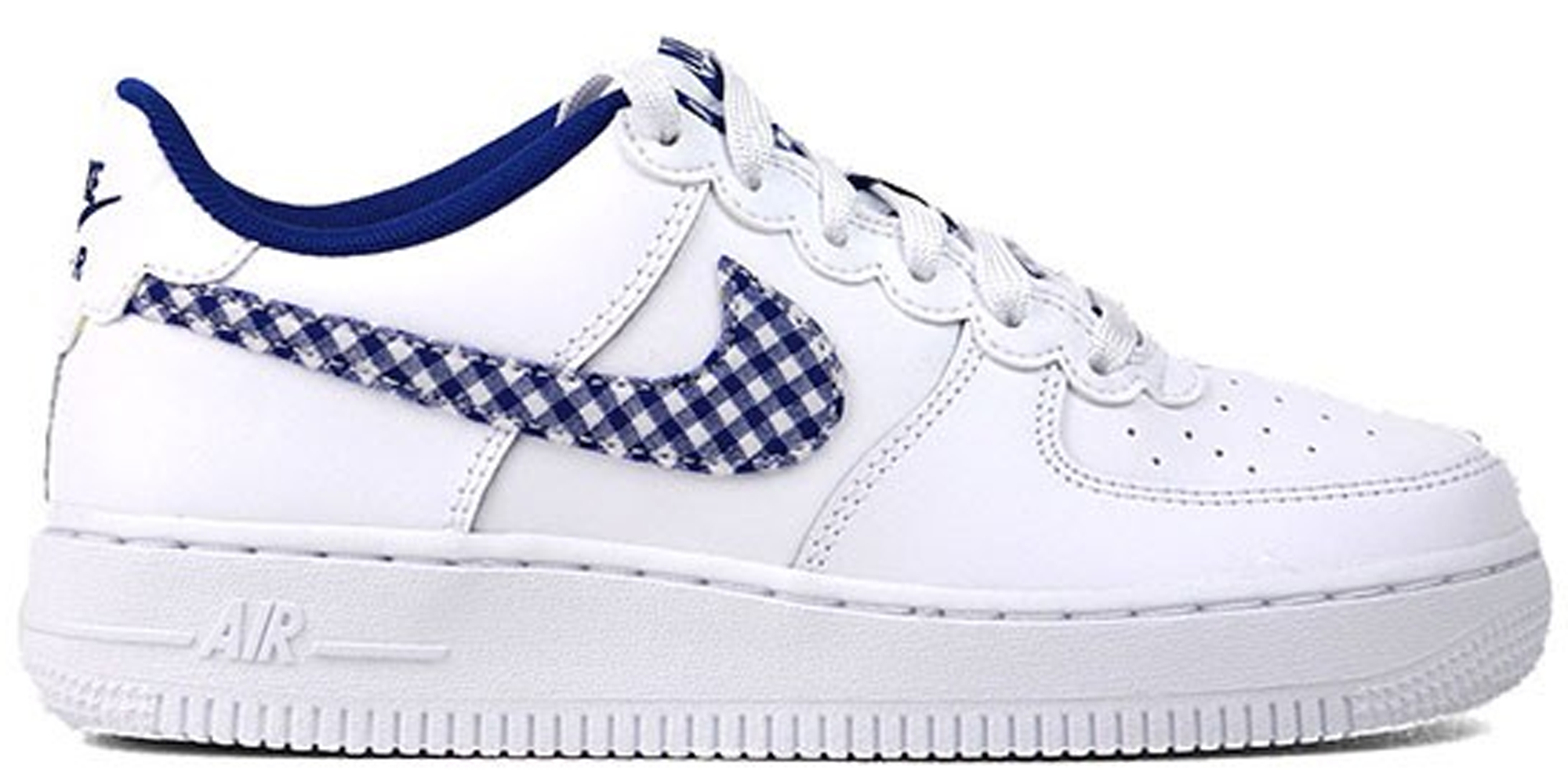 nike gingham air force ones
