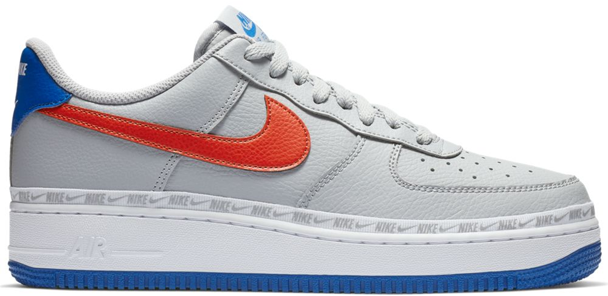 nike air force one blue and red