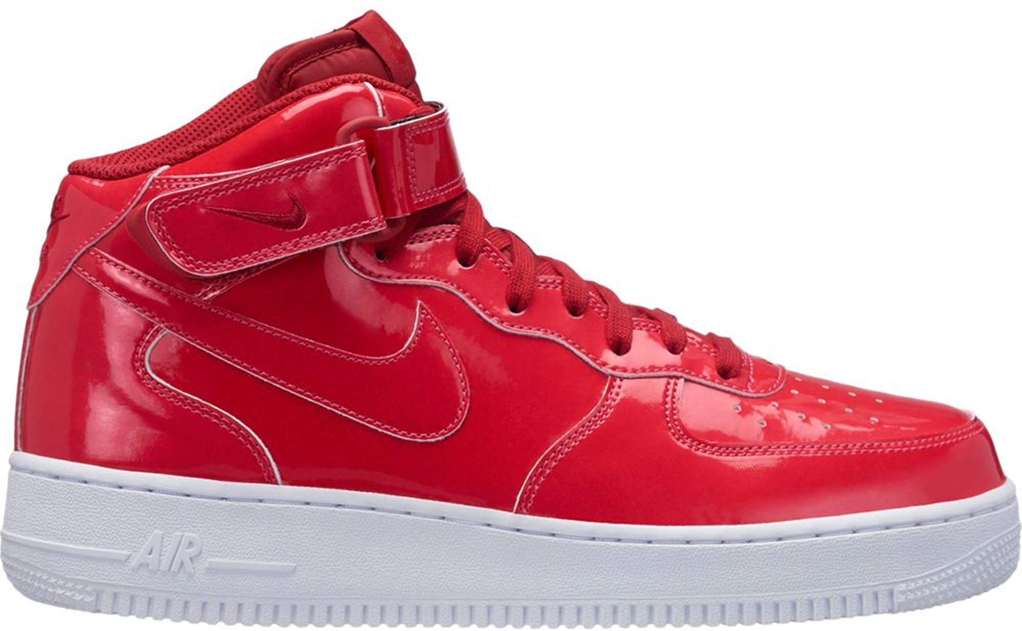 nike air force 1 mid womens red