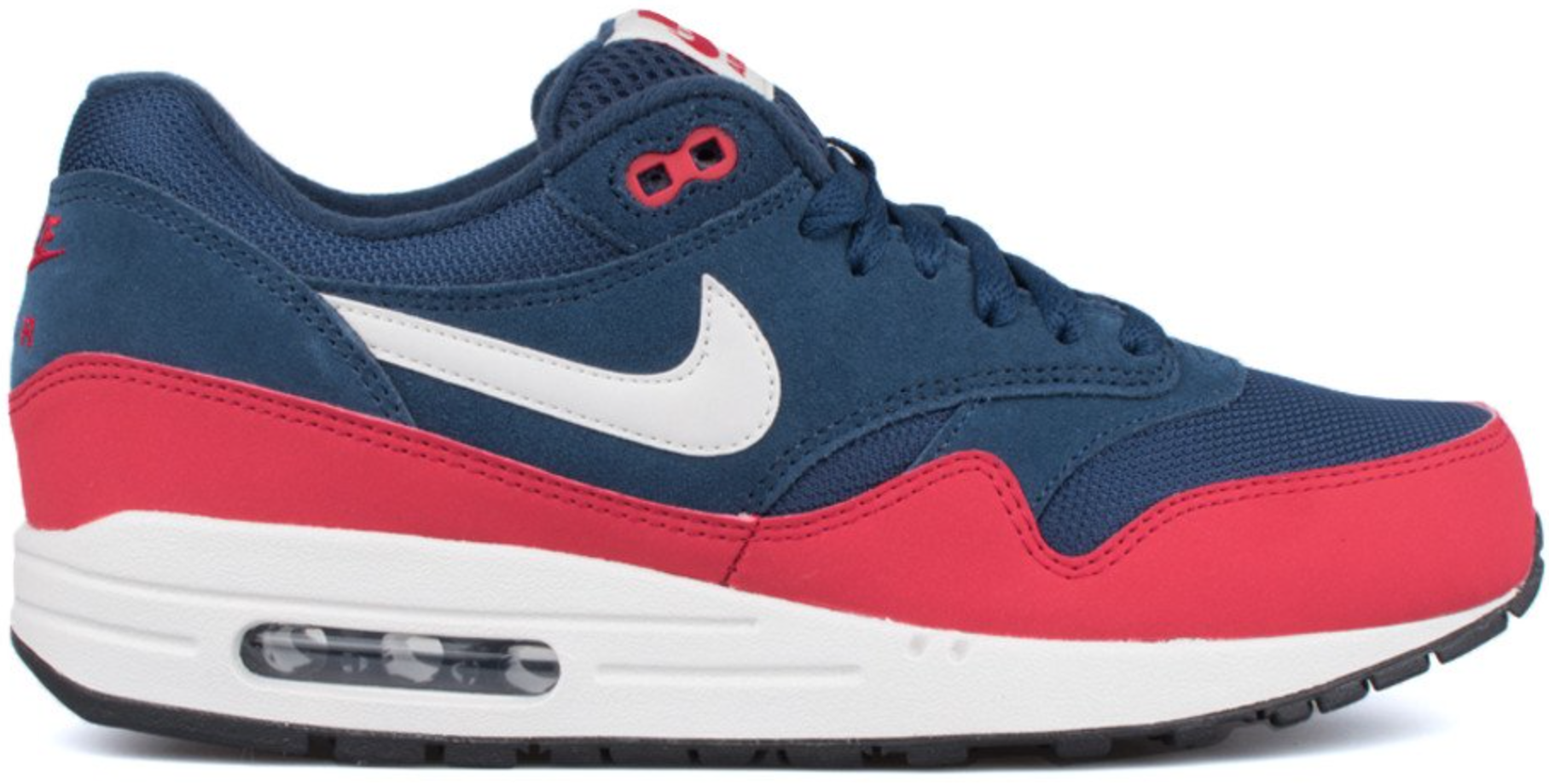 Nike Air Max 1 Midnight Navy Red 