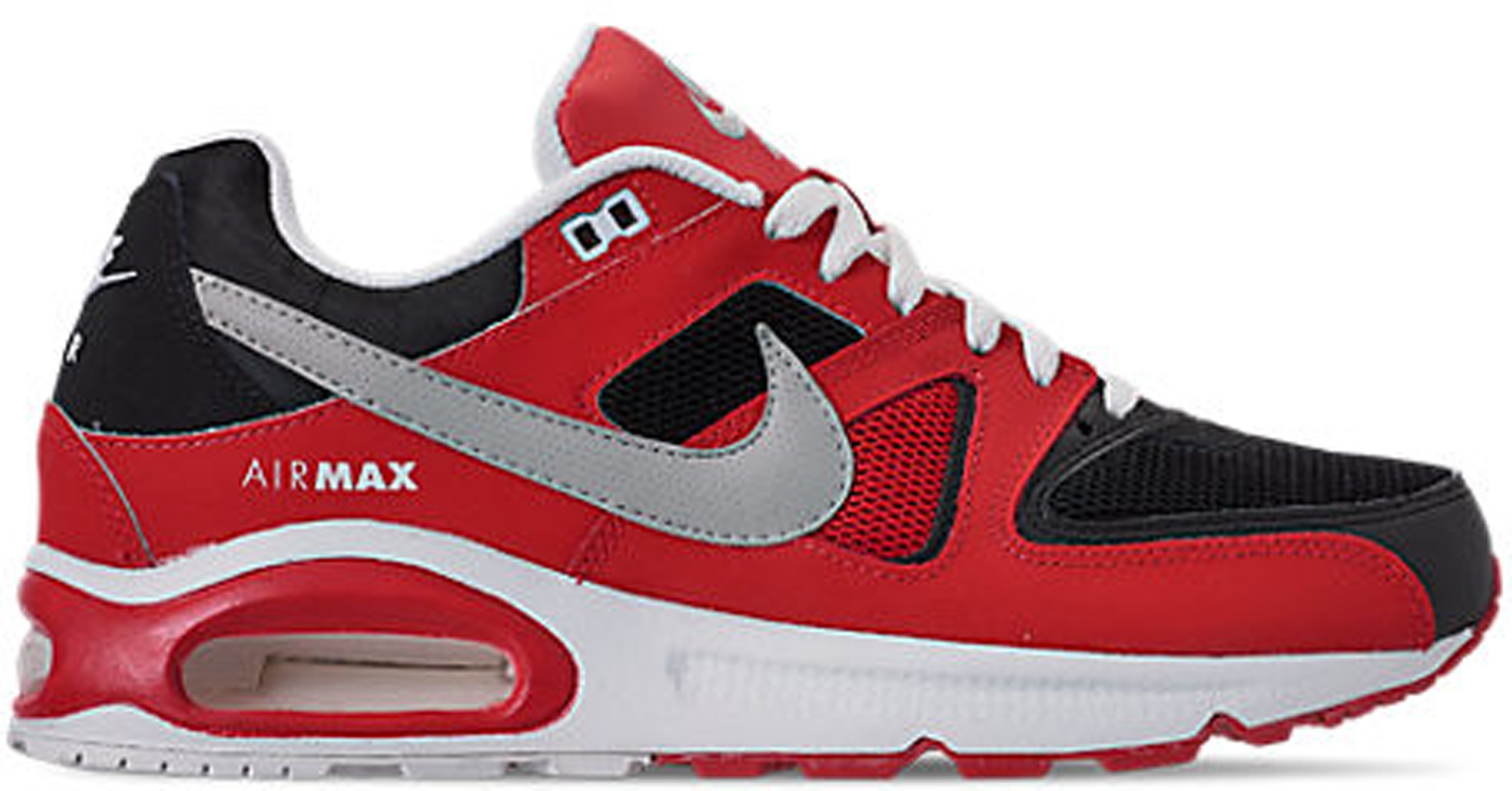Nike Air Max Command Black Silver Red 