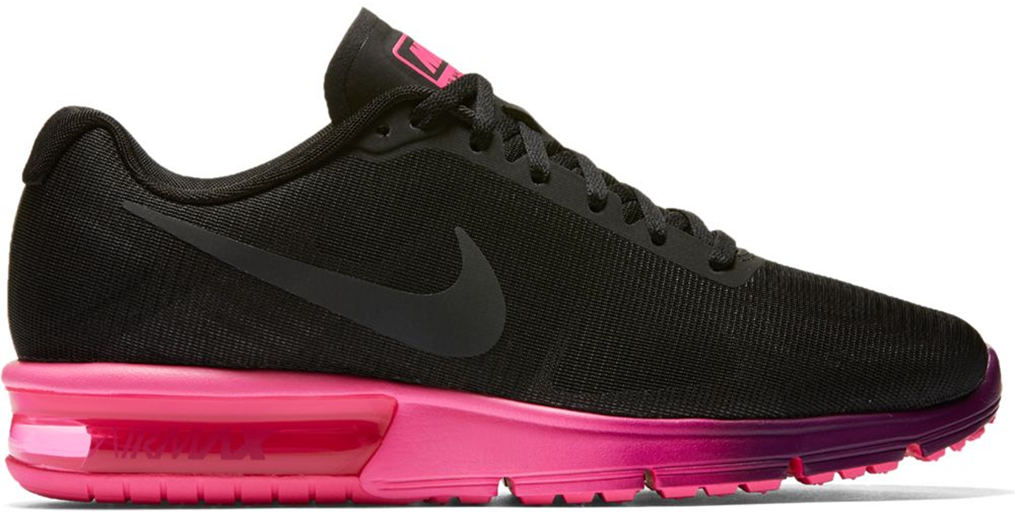 Nike Air Max Sequent Black Pink Blast 