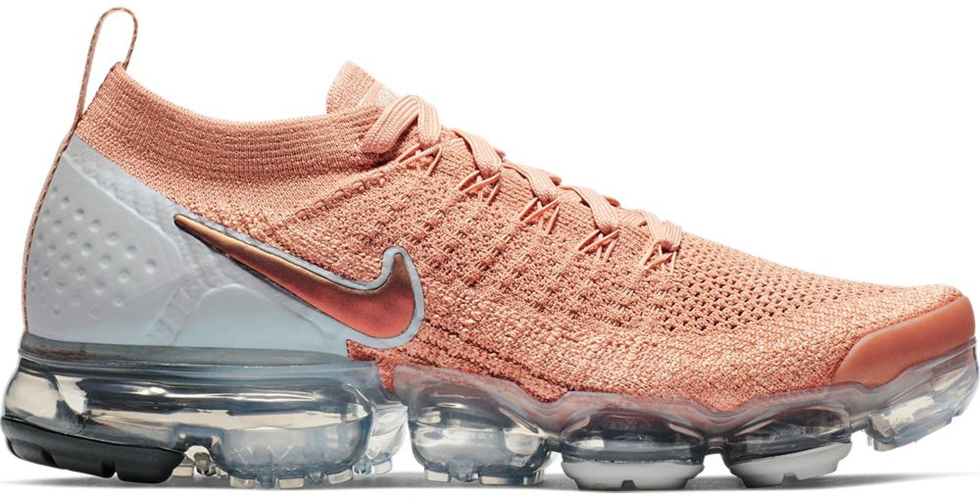 black and rose gold vapormax