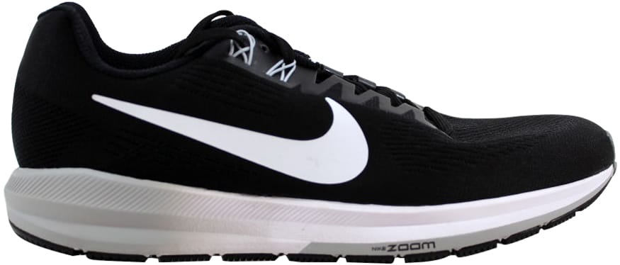 nike air zoom structure 21 black