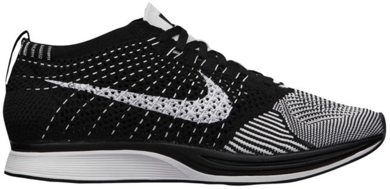 Nike Flyknit Racer Orca White Tongue 