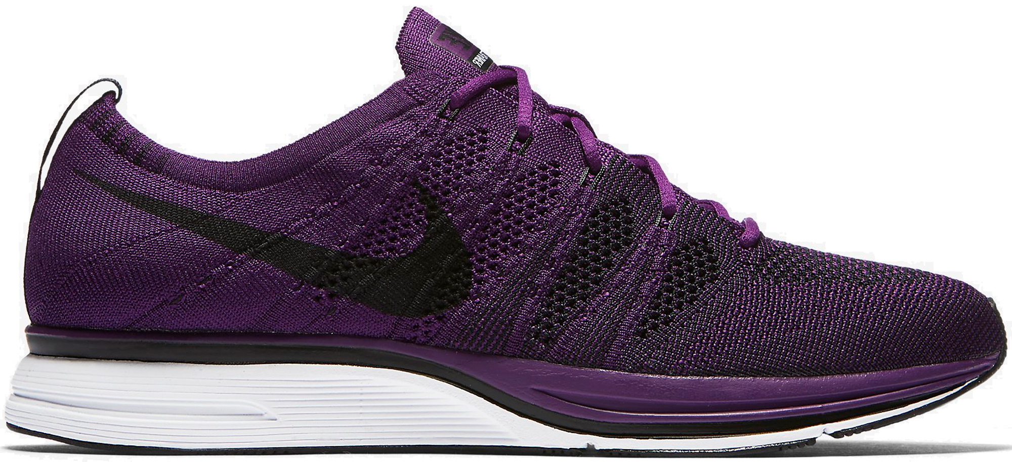 purple nike flyknit shoes