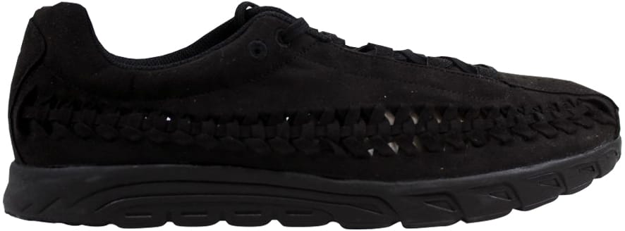 nike mayfly woven trainers black