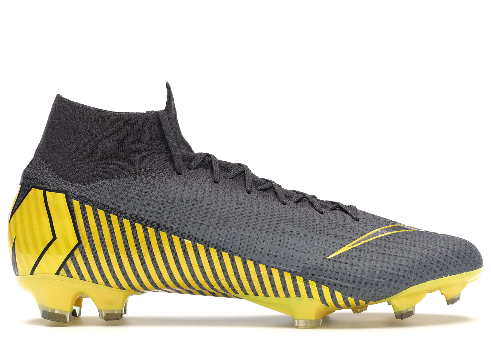 nike mercurial superfly 6 grey and yellow