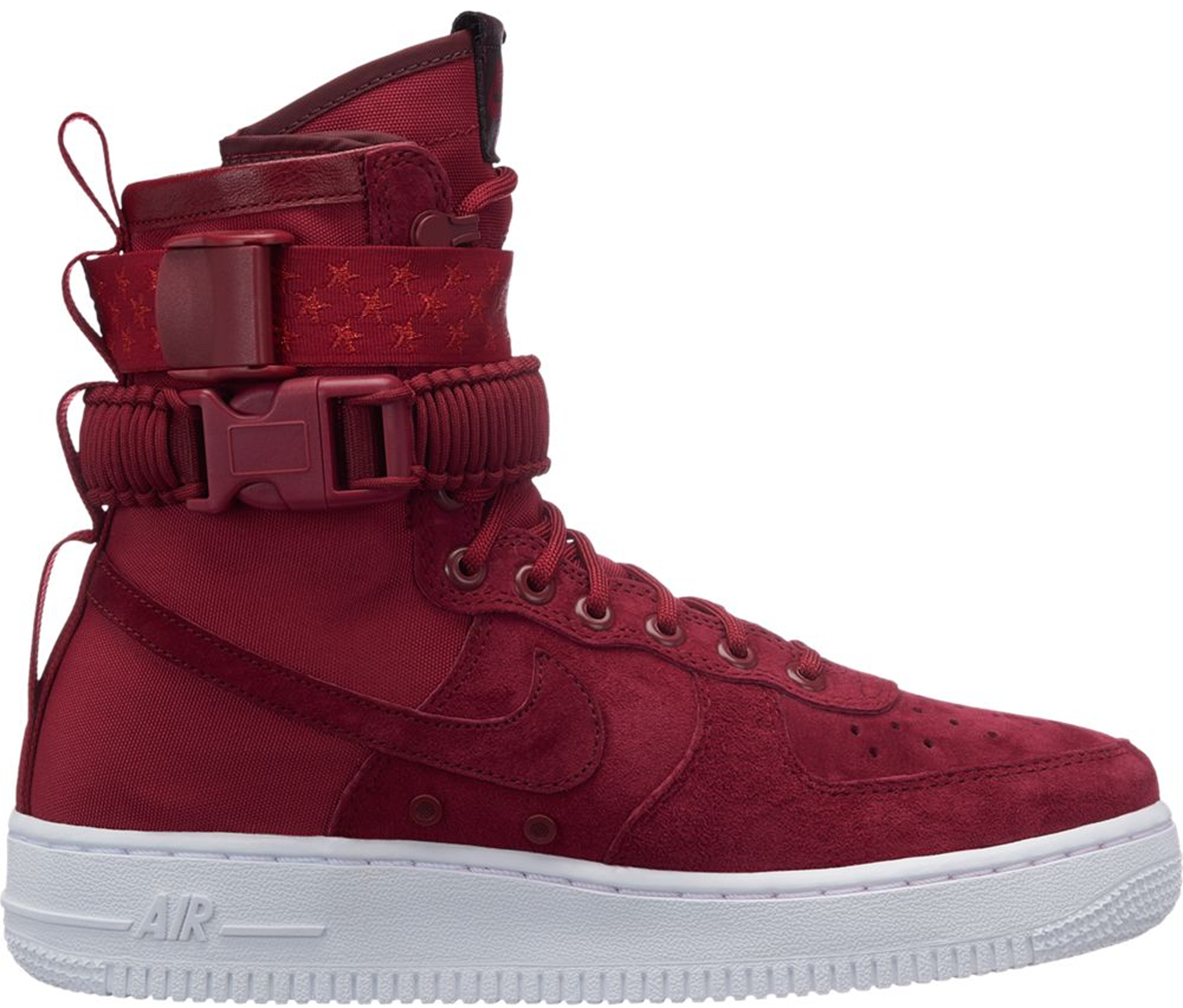 air force 1 high red
