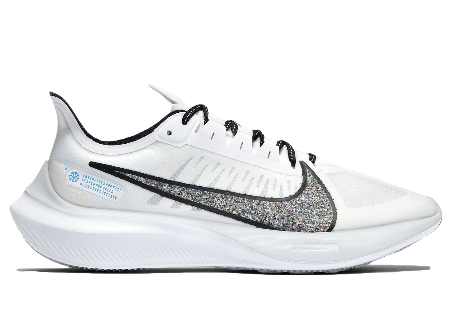 nike zoom gravity white and blue