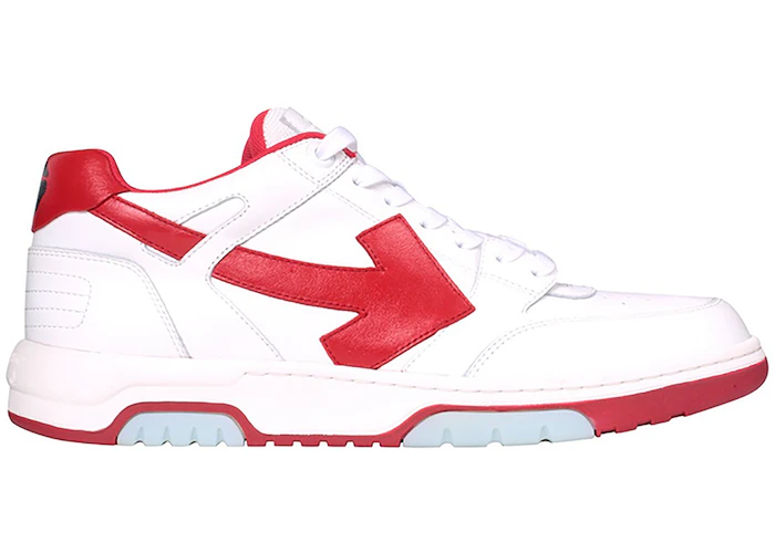 OFF-WHITE OOO Low Out Of Office White Red - Sneaker