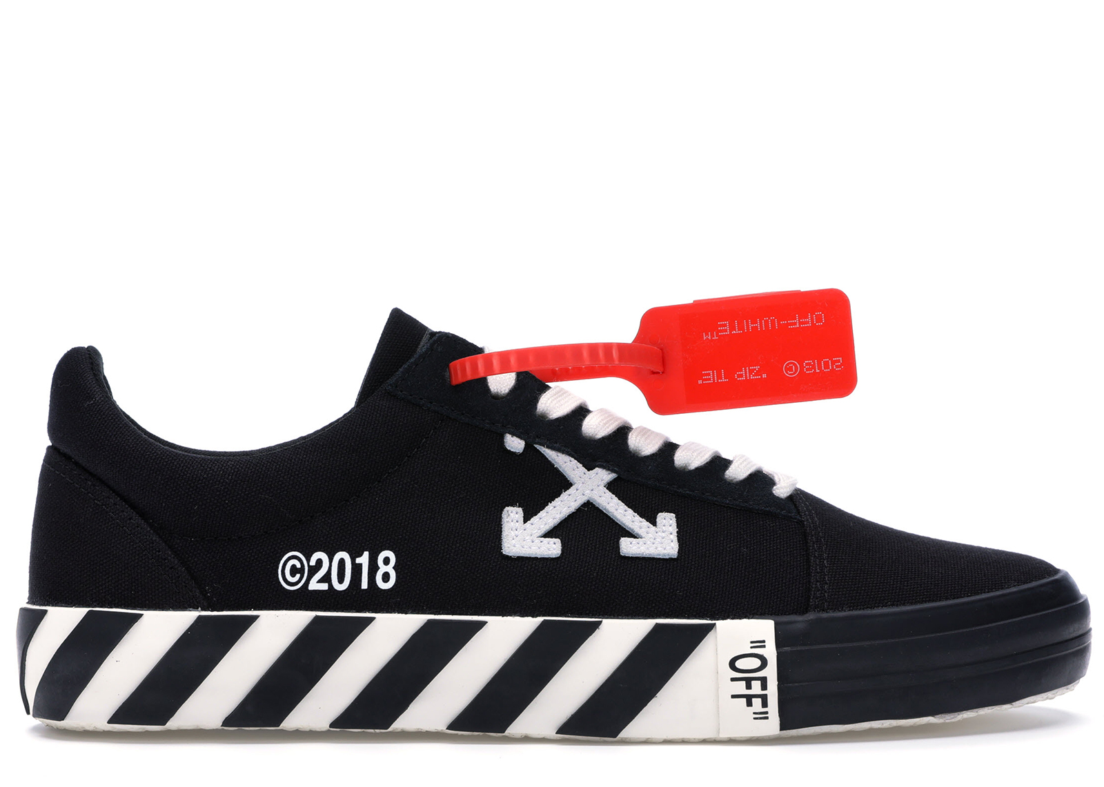 OFF-WHITE Vulc Low Black (Updated 