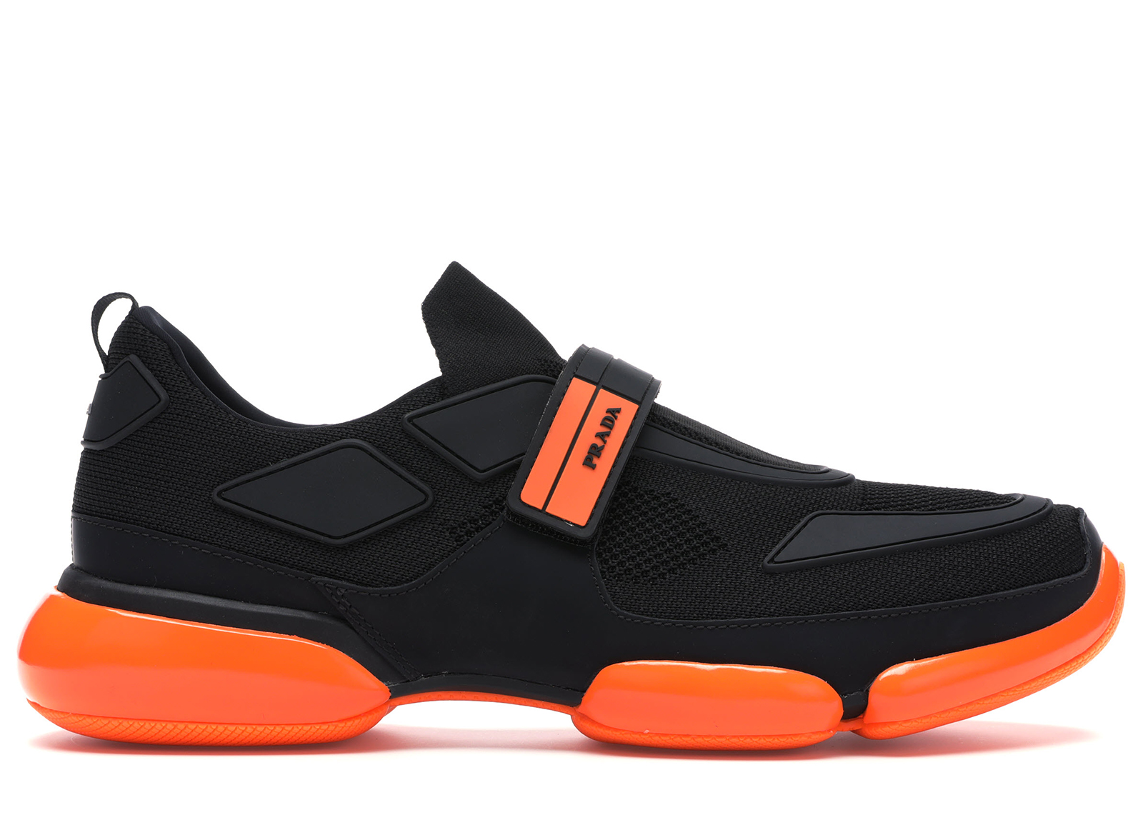 prada sneakers orange