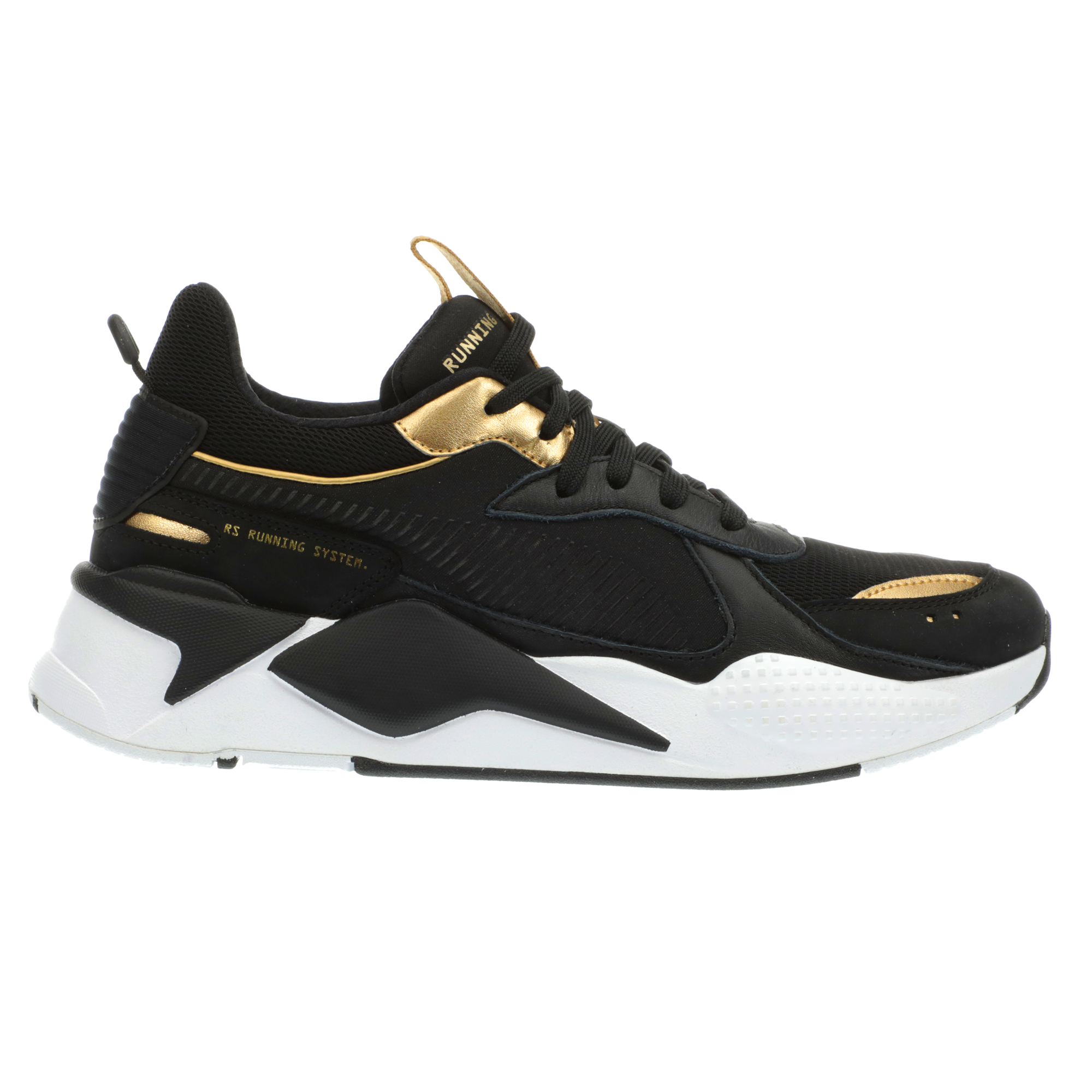 puma rs black and gold