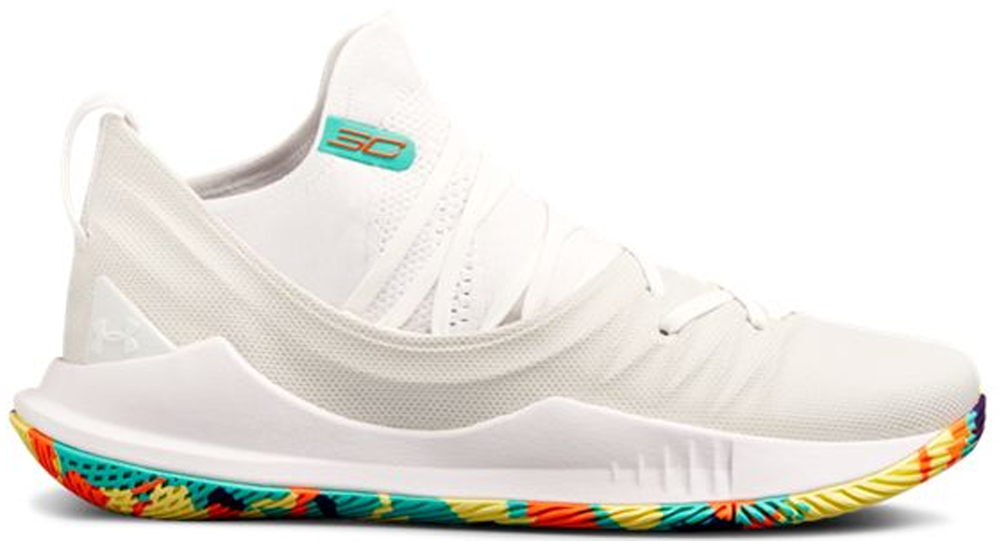 Under Armour Curry 5 White Confetti 