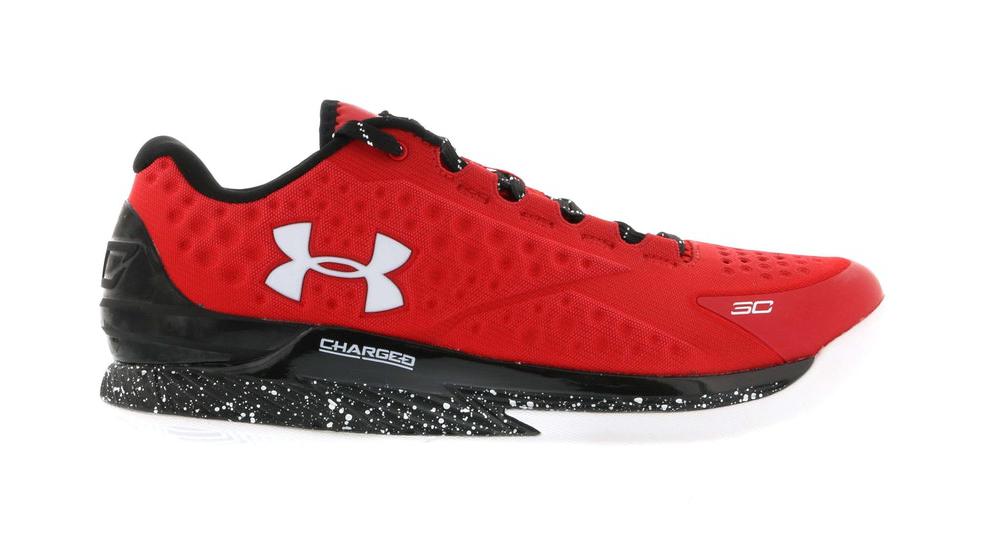 UA Curry 1 Low Red - 1276195-600