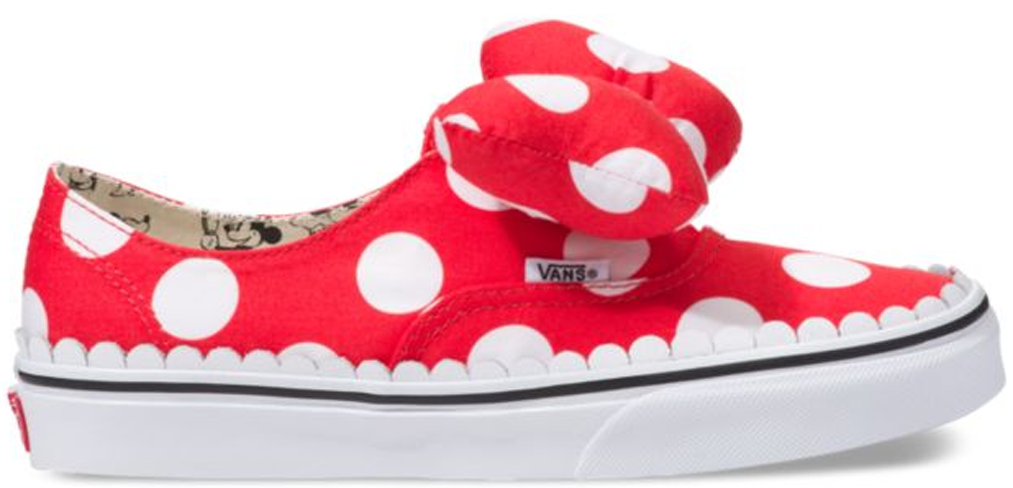 minnie mouse vans with bow