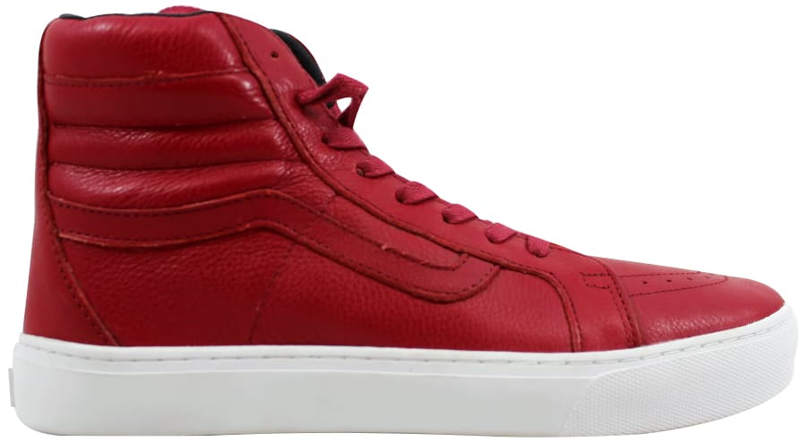 Vans Sk8 Hi Cup Red Leather - VN0A2Z5X1ED