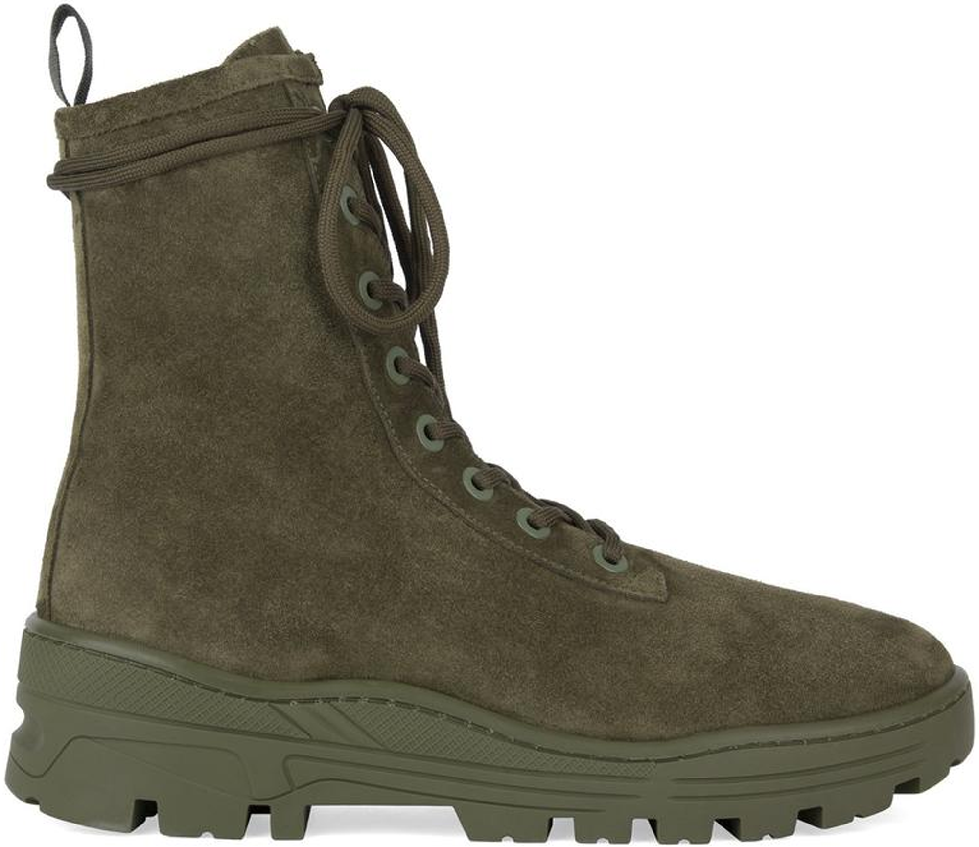 Yeezy Thick Suede Combat Boot Military 