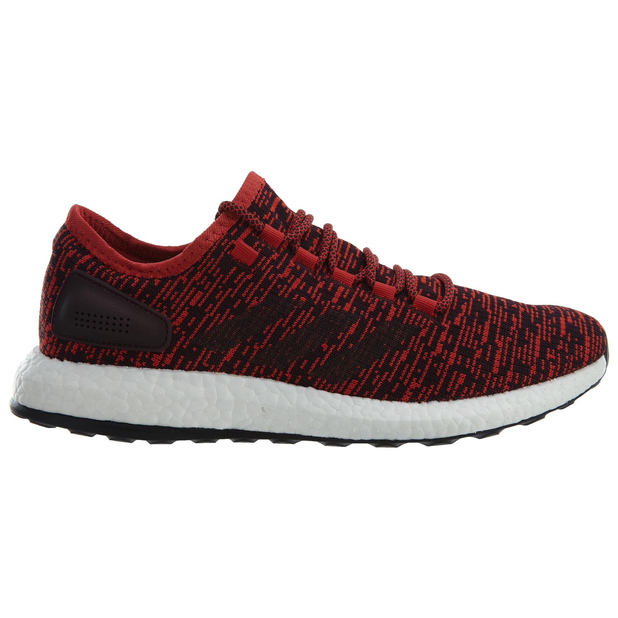 adidas pure boost red black 