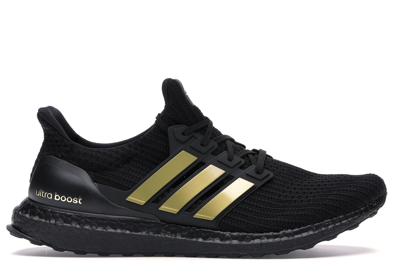 adidas ultra boost black and gold