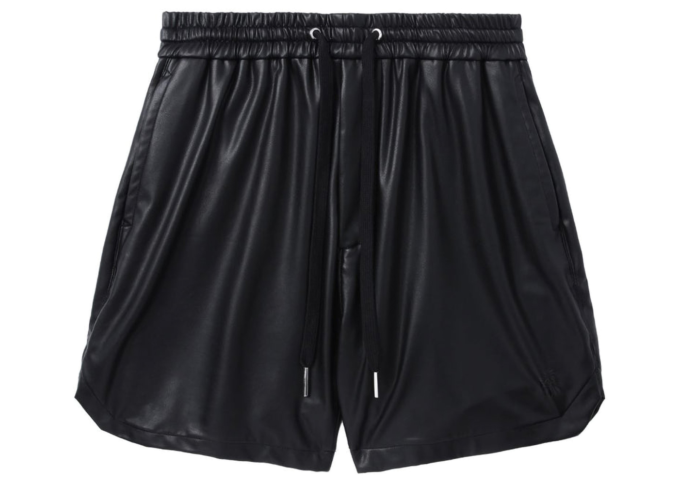 BAPE Black Synthetic Leather Short Black Men's - SS23 - US