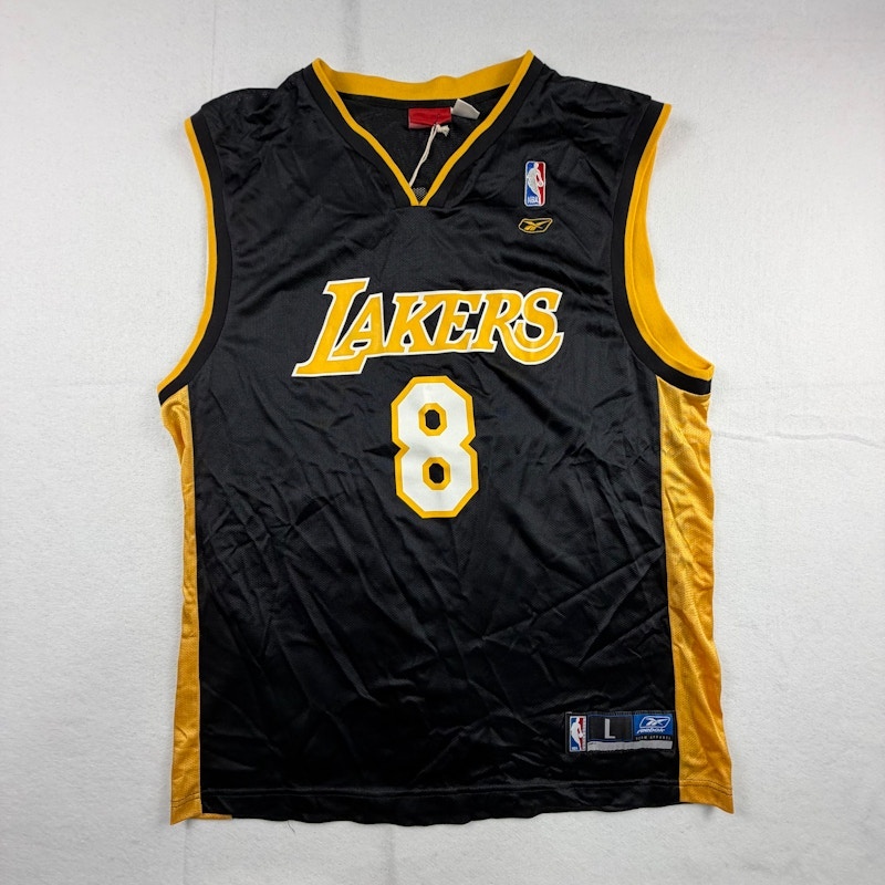 Reebok Kobe Bryant Los Angeles Lakers Jersey Black