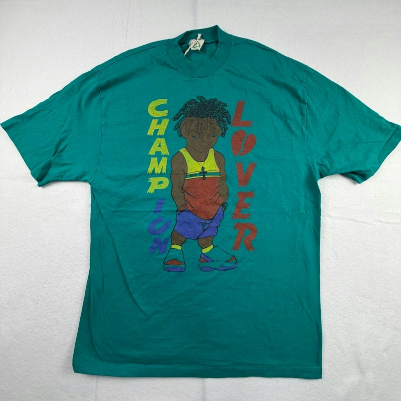 Tiger Brand Champion Lover T-Shirt Teal