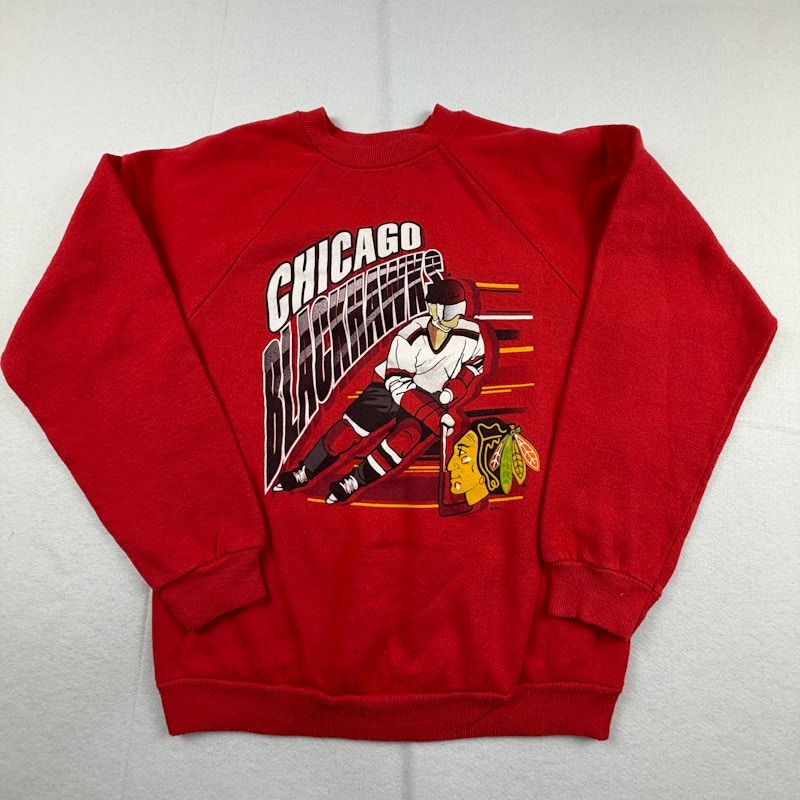 Chicago Blackhawks Crewneck Sweatshirt Red