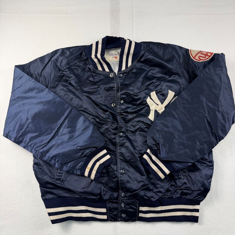 Pyramid New York Yankees Satin Varsity Jacket