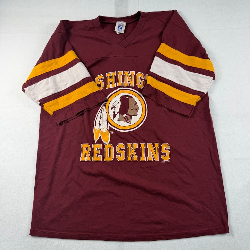 Logo 7 Washington Redskins T-Shirt Burgundy