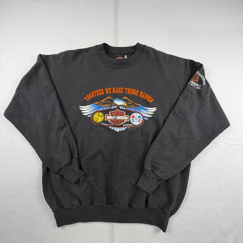 Felpa Harley-Davidson nera