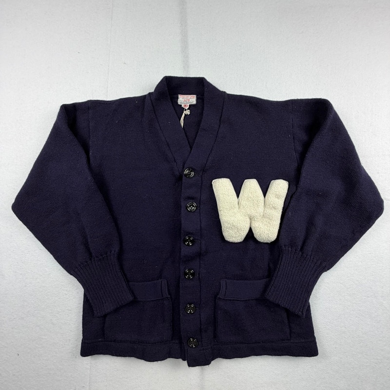Varsity Letterman Knit Sweater