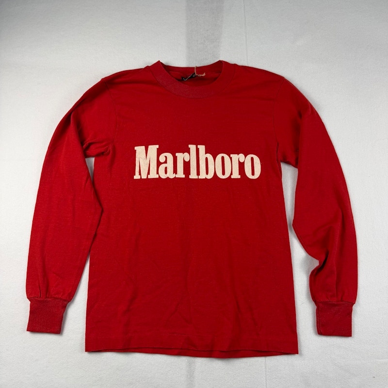 Chemise à manches longues Marlboro rouge
