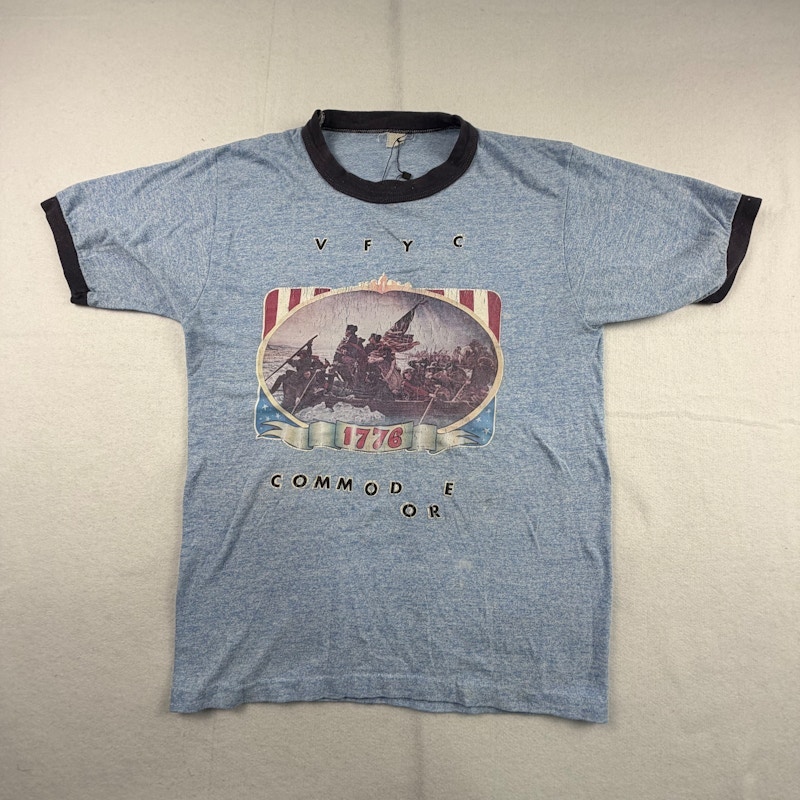 VFYC 1776 Commodore Ringer T-Shirt Blue