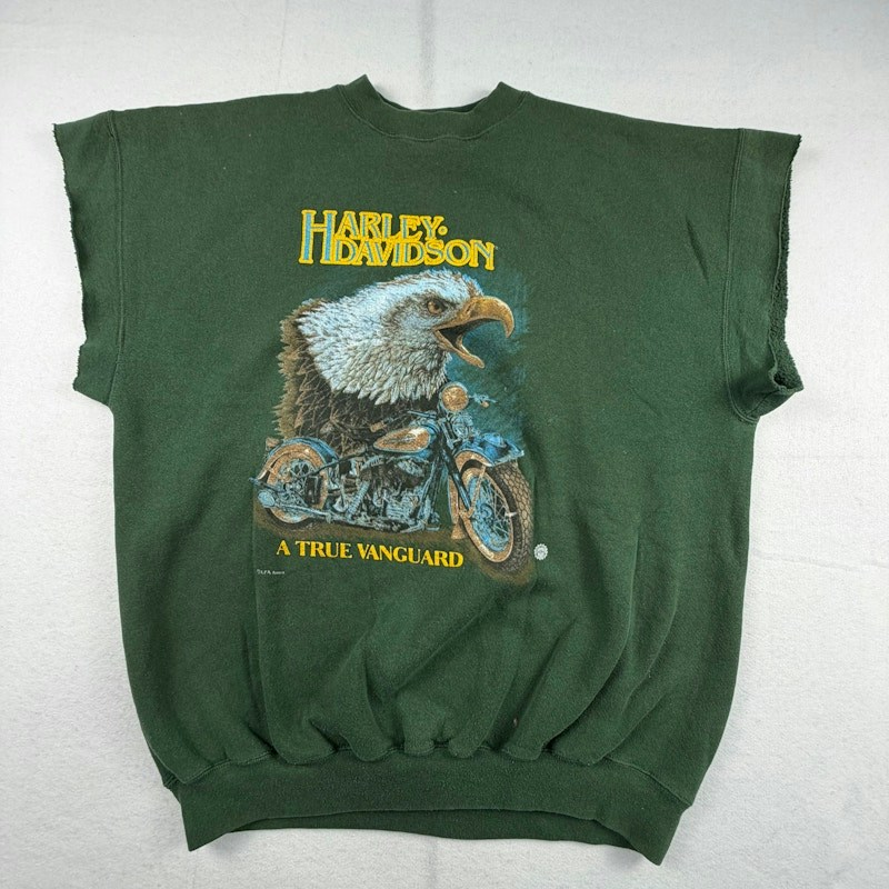 Sudadera sin mangas Harley-Davidson A True Vanguard Verde