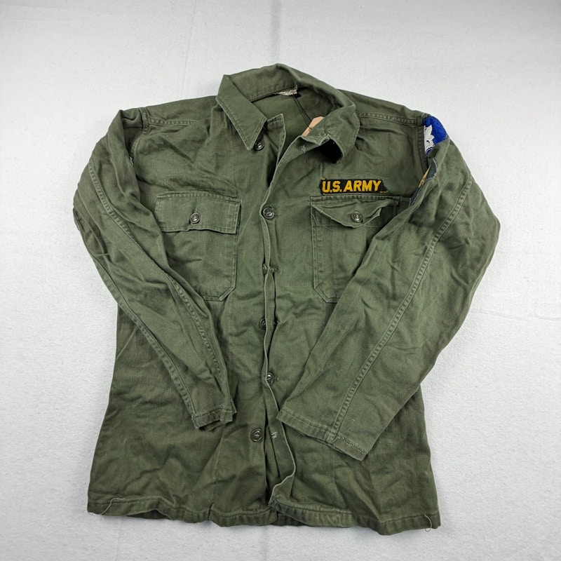 Vintage U.S. Army OG-107 Cotton Sateen Shirt