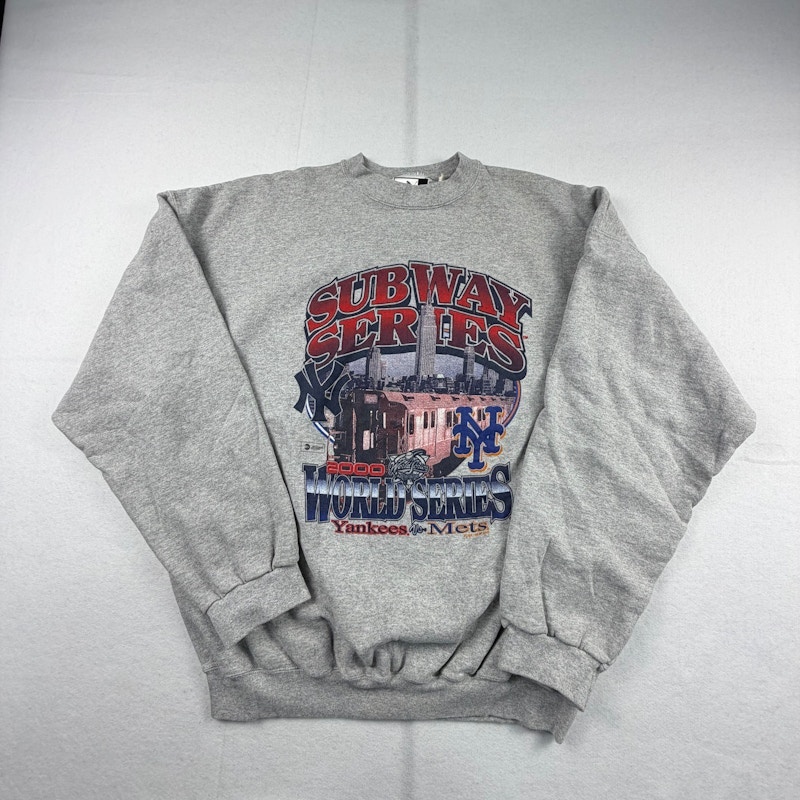 Puma 2000 Subway Series World Series Sweatshirt Gray