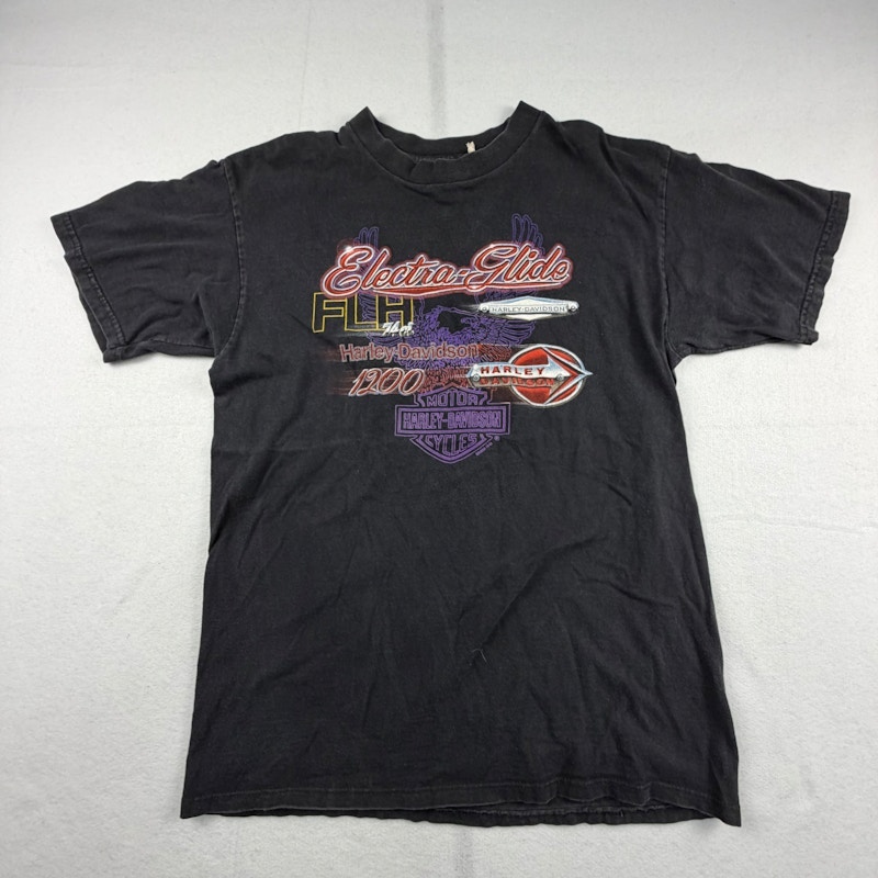 Harley-Davidson Electra-Glide Graphic T-Shirt Black