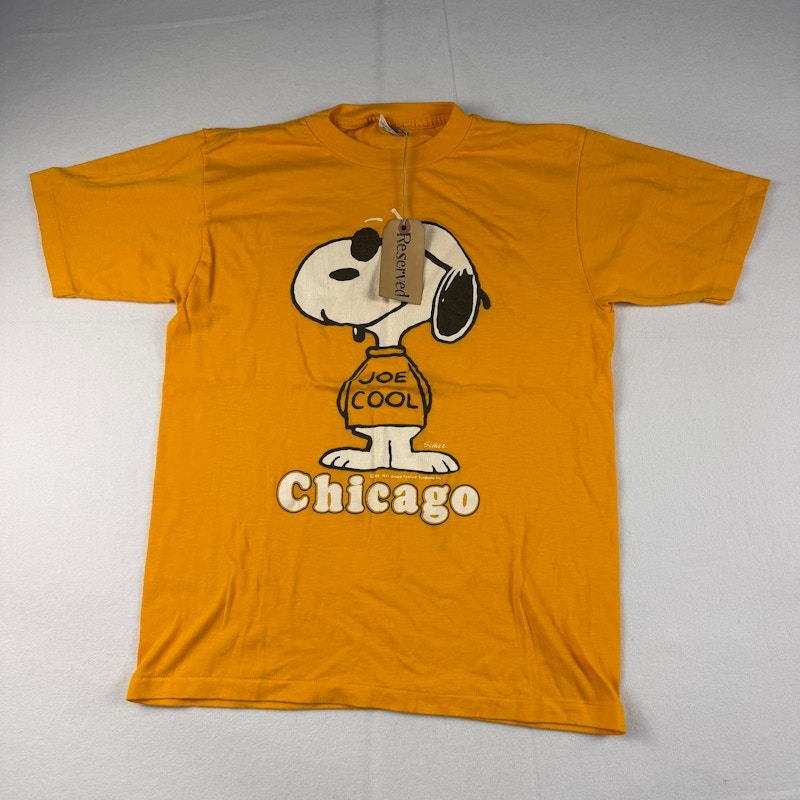 Artex Joe Cool Chicago T-Shirt Yellow