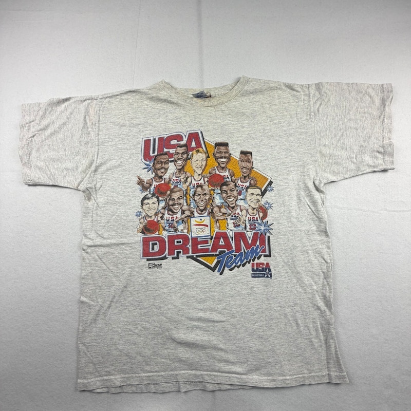 Camiseta Salem Sportswear USA Dream Team gris