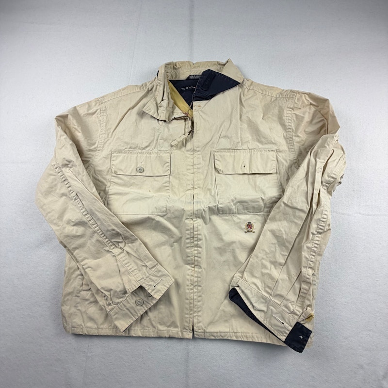 Tommy Hilfiger Crest Logo-Jacke Schwarz