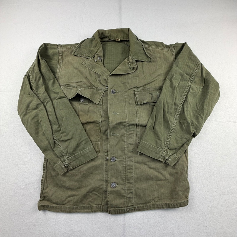 US Army Vintage HBT Military Jacket