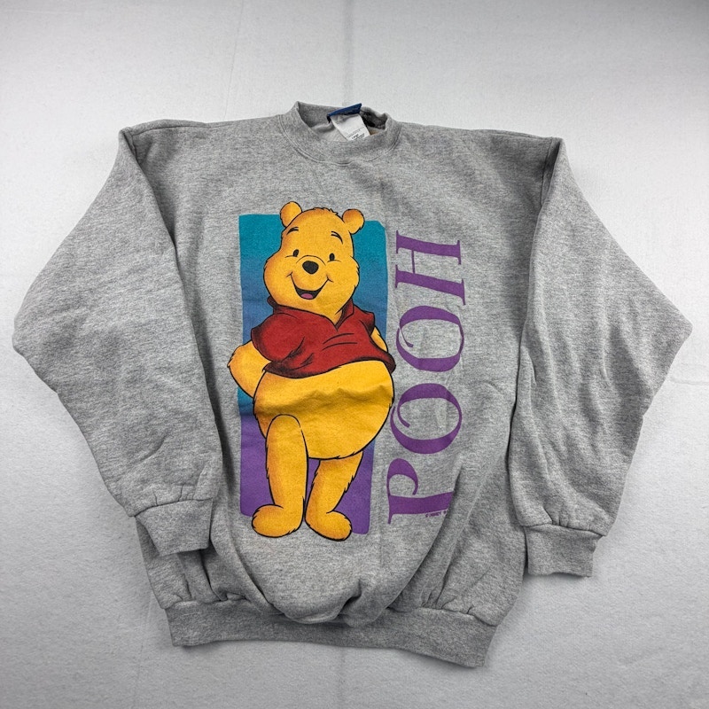 Disney Pooh Graphic Sweatshirt Grey