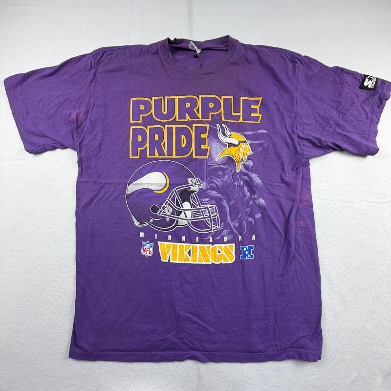 Starter Minnesota Vikings Purple Pride T-Shirt Purple